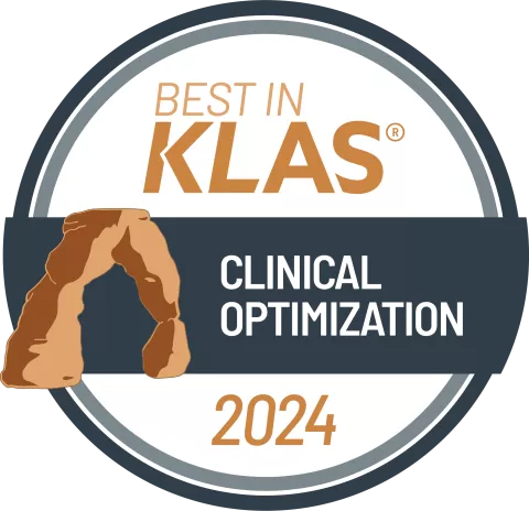 Best in KLAS Clinical Optimization 2024