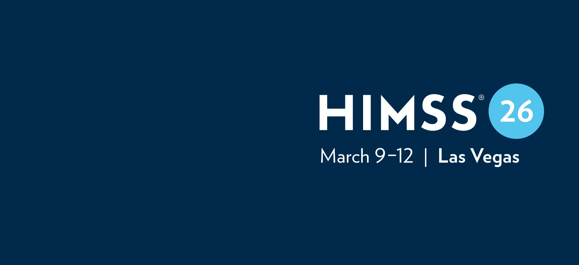 HIMSS 2026 Header