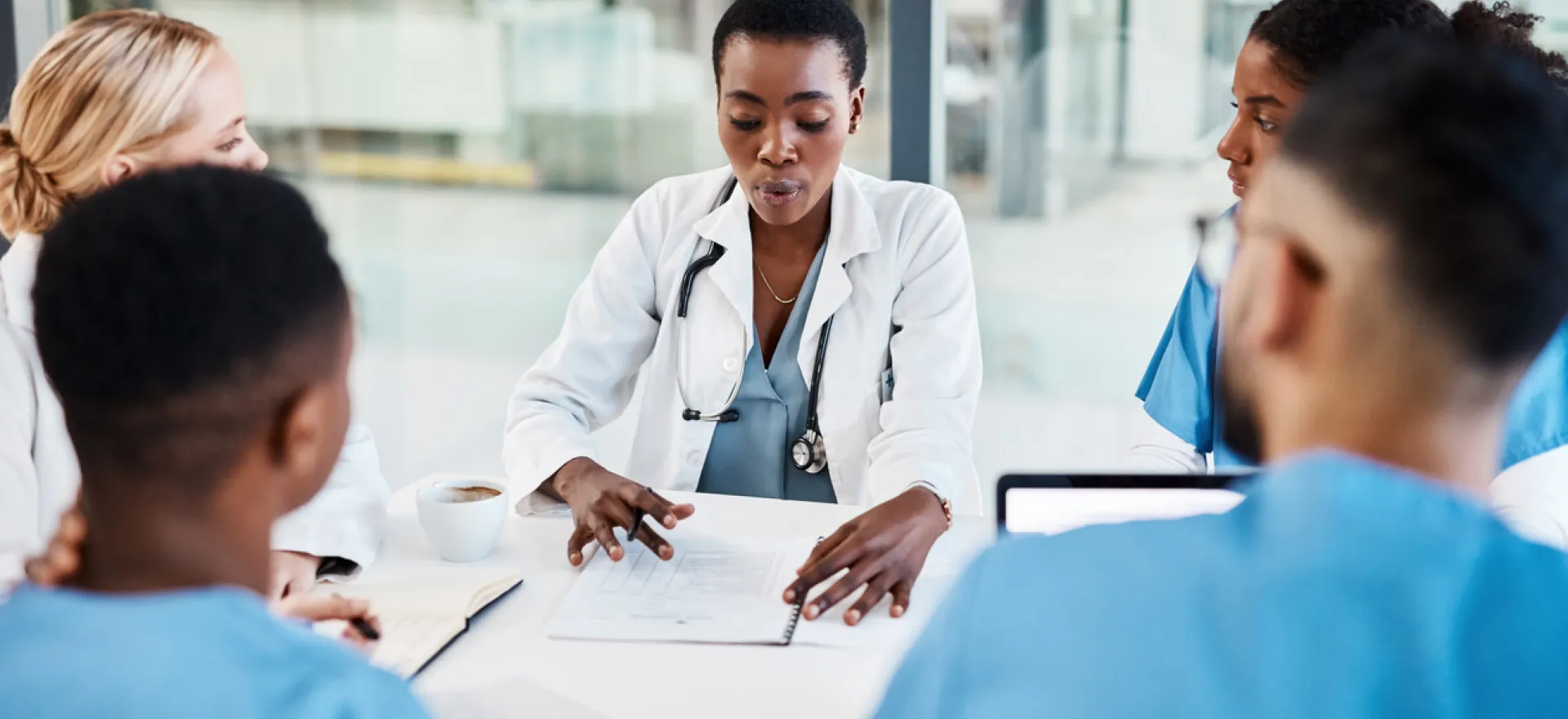 medical professionals meeting