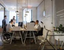 Cybersecurity experts working together
