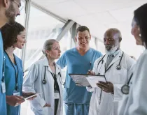 group of doctors meeting
