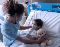 physician and young patient