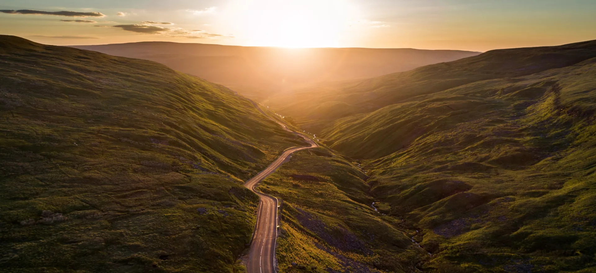 valley sunset