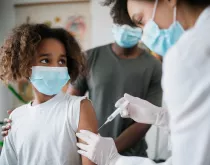 patient receiving vaccine