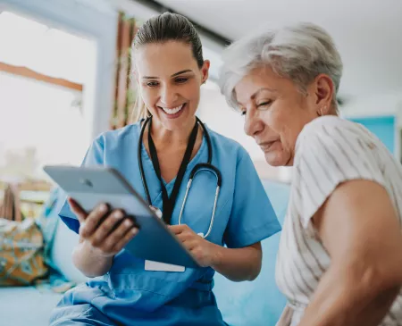 nurse patient tablet